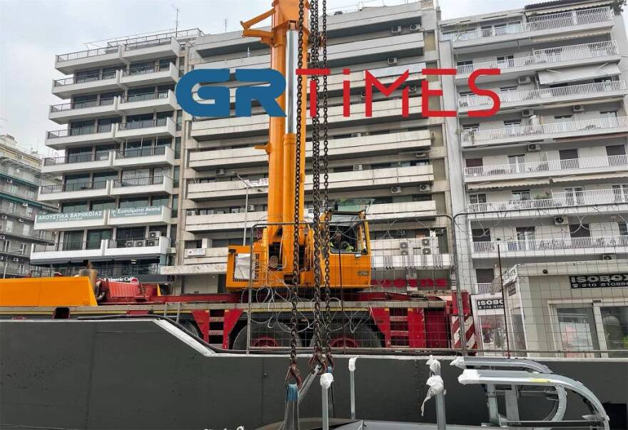 Θεσσαλονίκη: Μπαίνουν κυλιόμενες σκάλες στον σταθμό μετρό της Αγίας Σοφίας