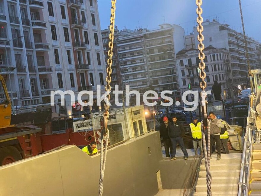 Θεσσαλονίκη: Μπαίνουν κυλιόμενες σκάλες στον σταθμό μετρό της Αγίας Σοφίας