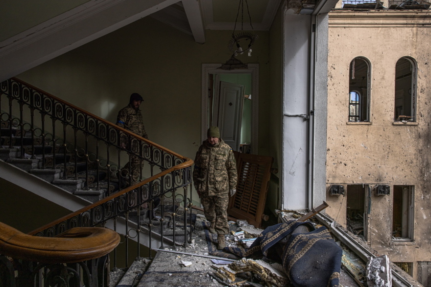 Χάρκοβο, το «σημείο μηδέν» των Ουκρανών: Δεν υποχωρούμε, πίσω είναι οι οικογένειές μας 