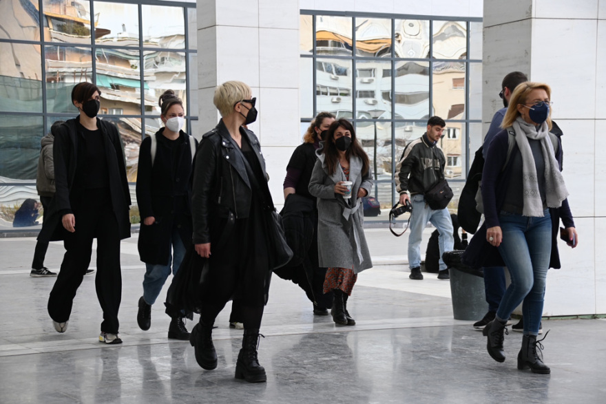 Στο δικαστήριο μαζί Φιλιππίδης - Λιγνάδης - Δείτε βίντεο και φωτογραφίες 