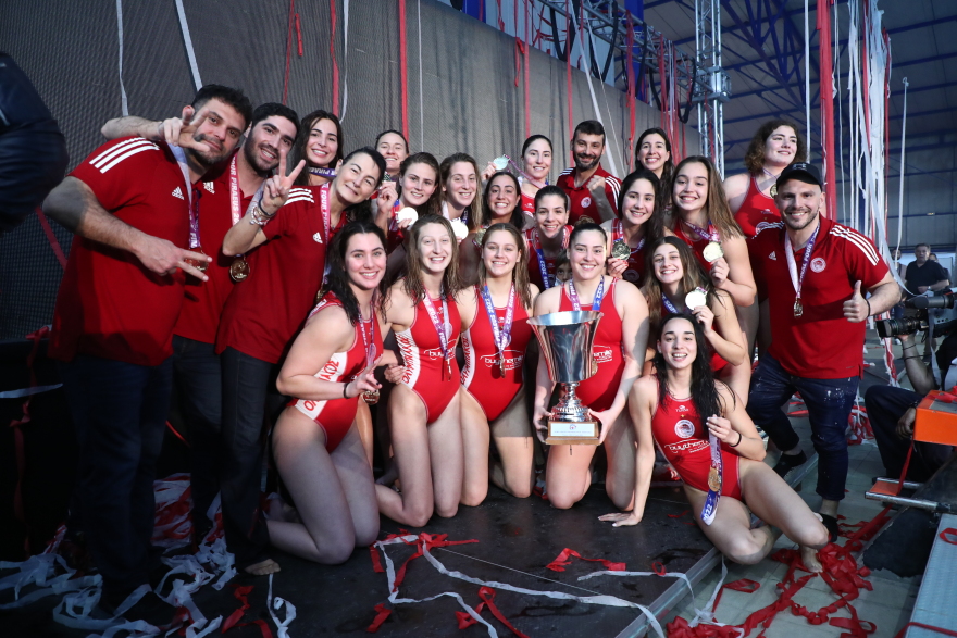 Τελικός Euroleague πόλο γυναικών, Ολυμπιακός - Σαμπαντέλ 11-7:  Παρέμειναν στον θρόνο τους οι «βασίλισσες» της Ευρώπης 