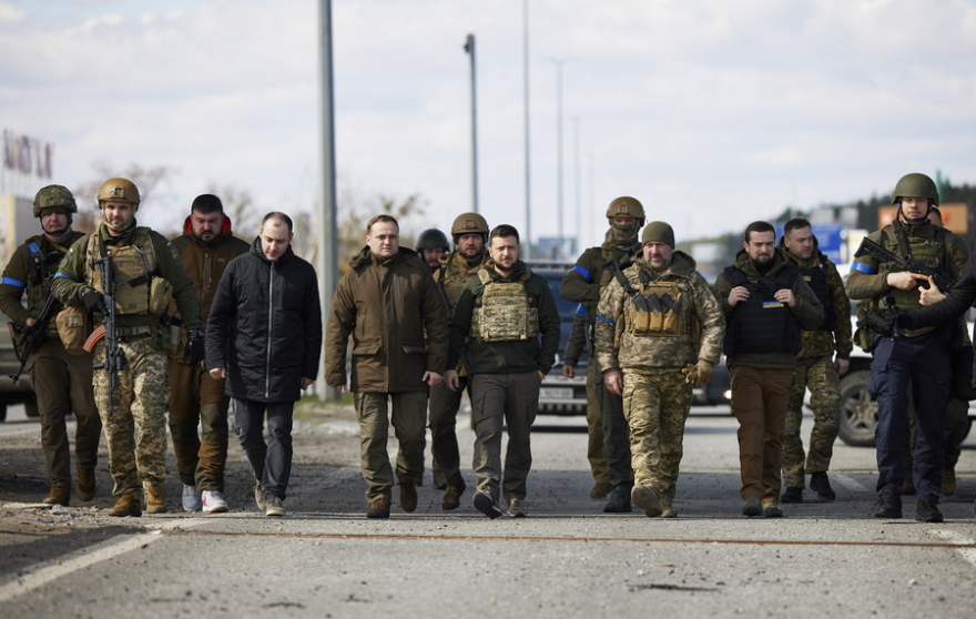 Ο Ζελένσκι από τη μαρτυρική Μπούκα: Θέλουμε να δείξουμε σε όλο τον κόσμο τι έκανε ο ρωσικός στρατός