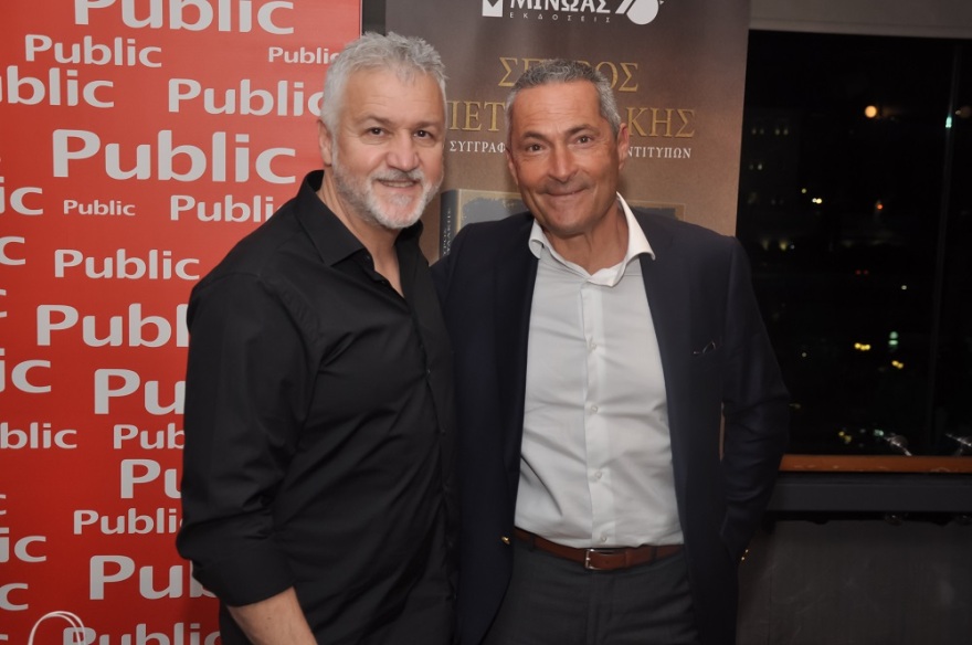 Σπύρος Πετρουλάκης: Ο συγγραφέας του «Σασμού» παρουσίασε το νέο βιβλίο του
