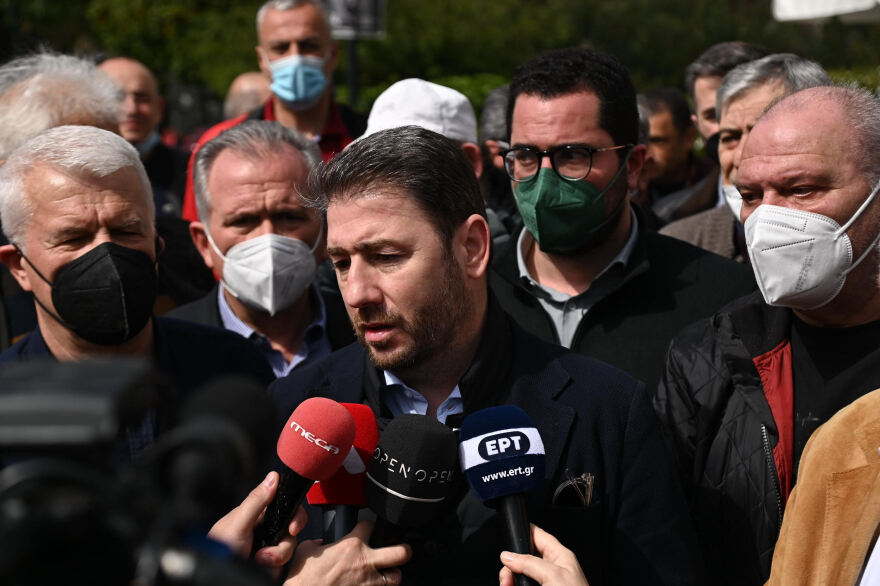 Ανδρουλάκης: Πήγε στην συγκέντρωση ΓΣΕΕ- ΑΔΕΔΥ - Ζήτησε μείωση ΦΠΑ στα βασικά αγαθά  και πλαφόν στην ρήτρα αναπροσαρμογής