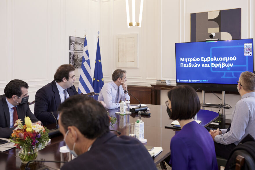 Μητσοτάκης: Ψηφιακά το Βιβλιάριο Υγείας των παιδιών, το Μητρώο Εμβολιασμού και το Δελτίο Υγείας Μαθητή