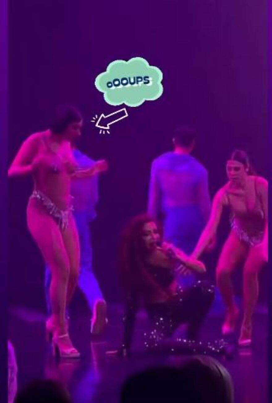 Έλενη Φουρέιρα: «Η πιο αστεία τούμπα που έχω φάει ποτέ» - Βίντεο