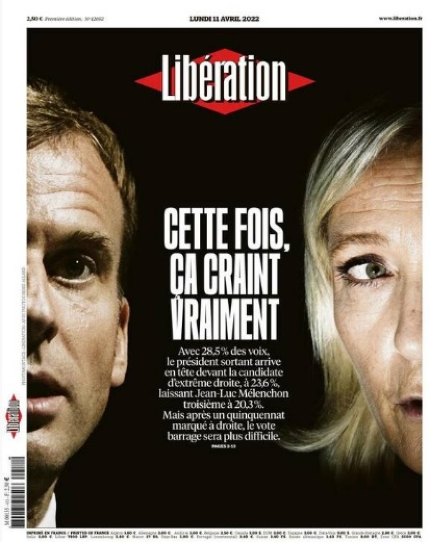 Γαλλικές εκλογές: Τα μανίκια για τον β' γύρο σηκώνουν οι Μακρόν και Λεπέν