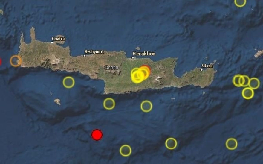 Κρήτη: Σεισμός 4,7 Ρίχτερ στο νησί