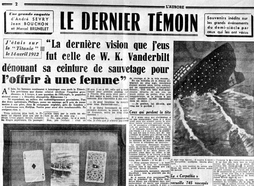 110 χρόνια από το ναυάγιο του Τιτανικού σε 16 φωτογραφίες