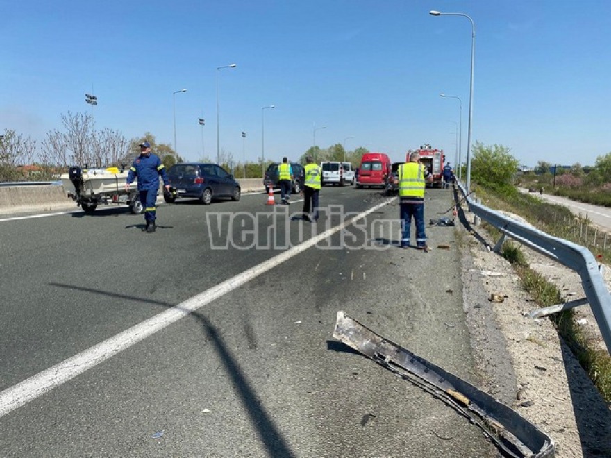 Εγνατία: Μία νεκρή σε τροχαίο στο ύψος της Κουλούρας Ημαθίας