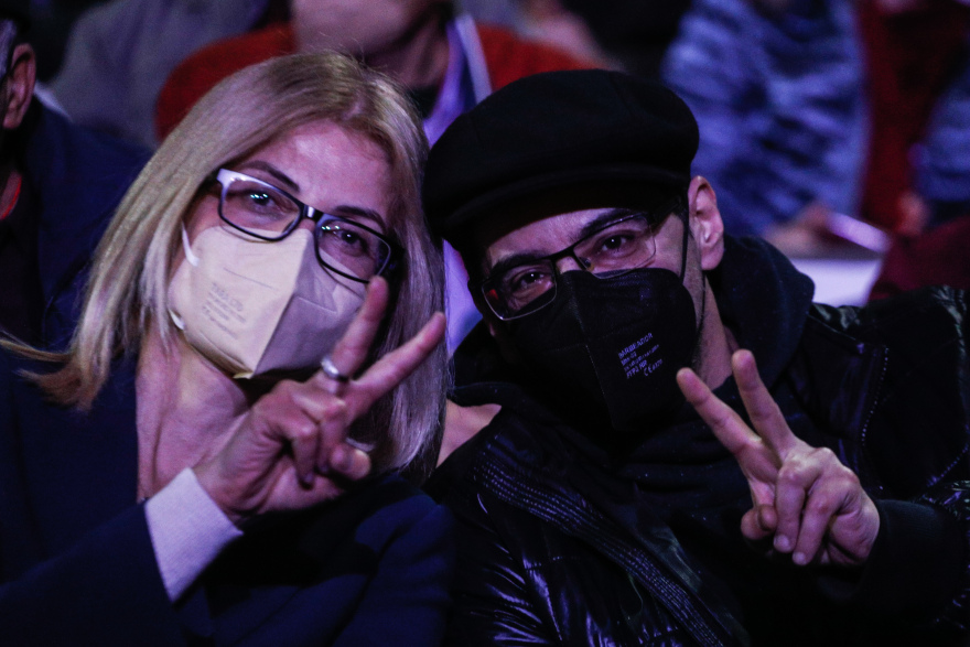 Συνέδριο ΣΥΡΙΖΑ: Κραουνάκης και Μιθριδάτης στην ομιλία του Αλέξη Τσίπρα