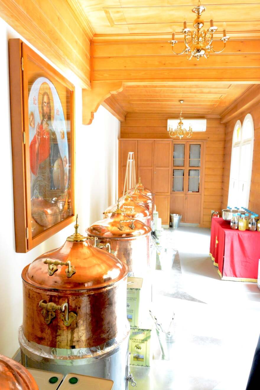 Ο Οικουμενικός Πατριάρχης τέλεσε τον Αγιασμό για την έναρξη της Εψήσεως του Αγίου Μύρου