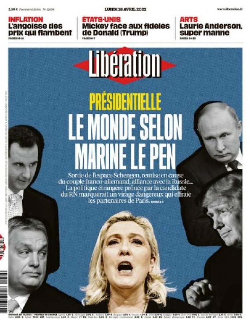 Γαλλικές εκλογές: Ο Μακρόν προωθεί το αριστερό του προφίλ και η Λεπέν ποζάρει με ένθερμους υποστηρικτές της