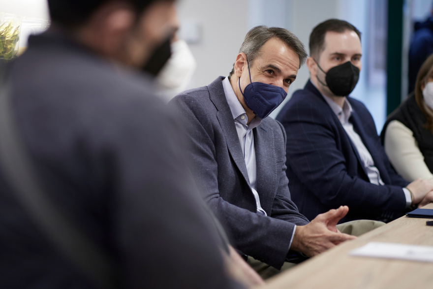 Ο Μητσοτάκης στο «STEKI 46» του ΟΚΑΝΑ, τον πρώτο χώρο εποπτευόμενης χρήσης ναρκωτικών στην Ελλάδα