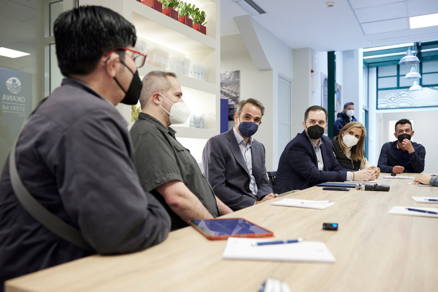 Ο Μητσοτάκης στο «STEKI 46» του ΟΚΑΝΑ, τον πρώτο χώρο εποπτευόμενης χρήσης ναρκωτικών στην Ελλάδα