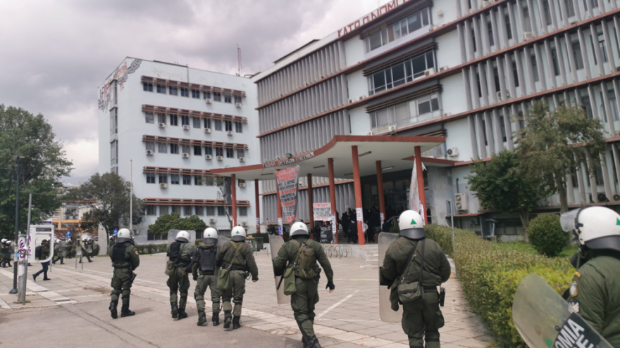 Θεσσαλονίκη: Νέα ένταση και προσαγωγές στο ΑΠΘ