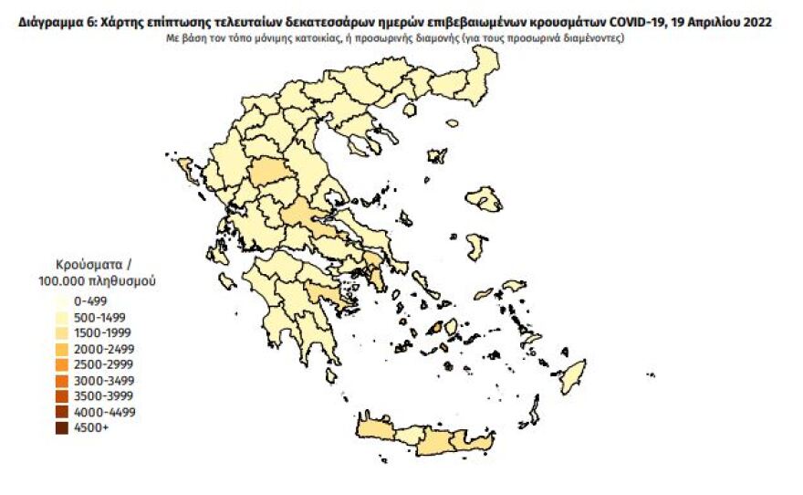Κορωνοϊός: Στα 10.005 τα νέα κρούσματα, 46 θάνατοι, 298 οι διασωληνωμένοι