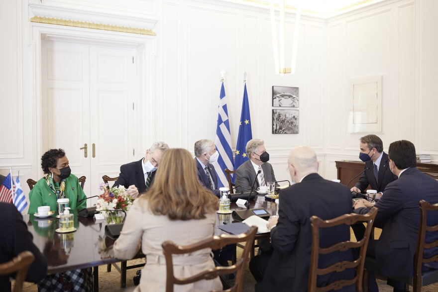 Κυριάκος Μητσοτάκης: Συναντήθηκε με Αμερικανούς Γερουσιαστές για την Ενέργεια 