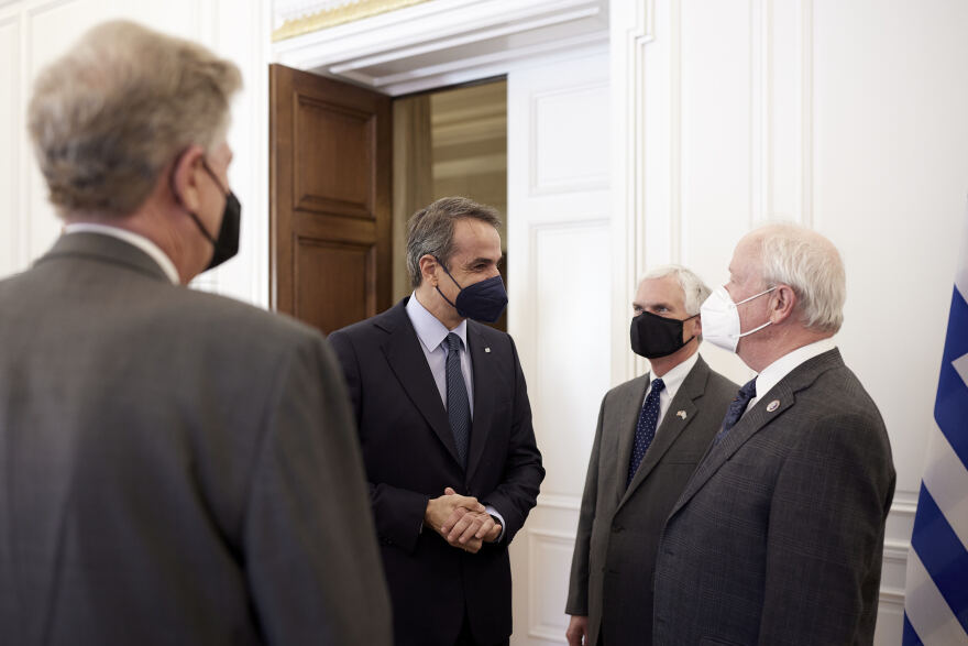 Κυριάκος Μητσοτάκης: Συναντήθηκε με Αμερικανούς Γερουσιαστές για την Ενέργεια 