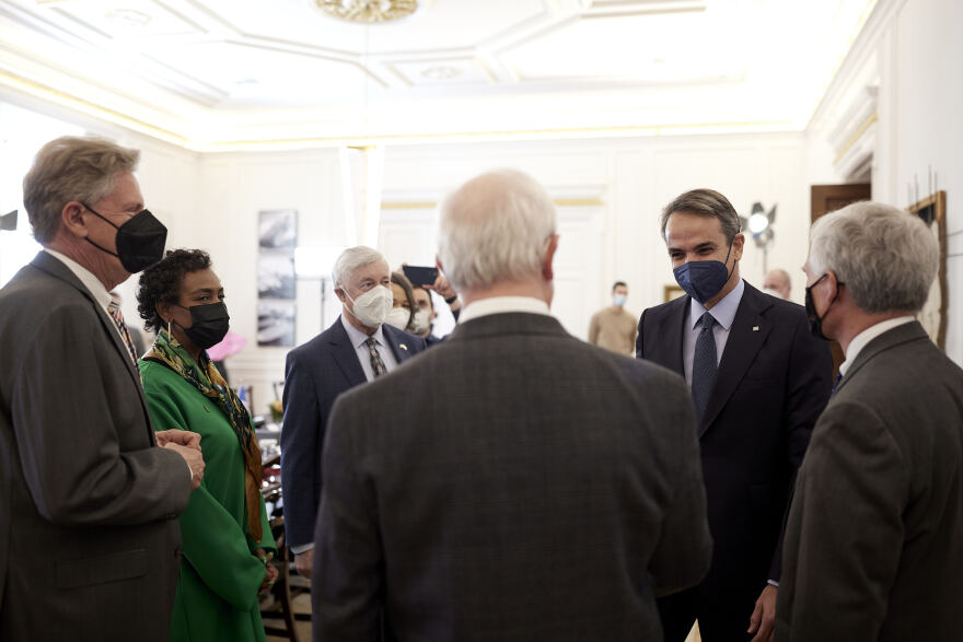 Κυριάκος Μητσοτάκης: Συναντήθηκε με Αμερικανούς Γερουσιαστές για την Ενέργεια 