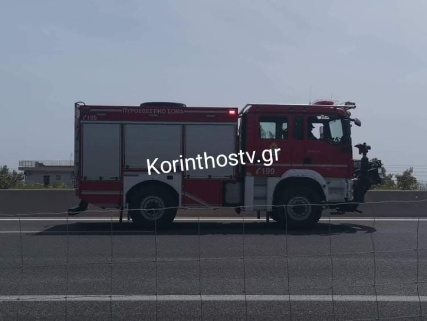 Κίνηση στους δρόμους: Μεγάλο μποτιλιάρισμα στην Αθηνών-Κορίνθου στο ύψος της Κινέτας - Ανετράπη νταλίκα