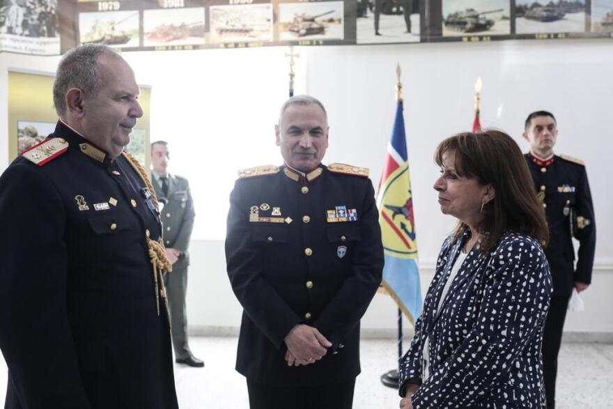 Σακελλαροπούλου: Αντλούμε πίστη και αισιοδοξία από τις Ένοπλες Δυνάμεις για το παρόν και το μέλλον της πατρίδας μας