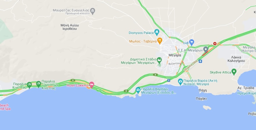 Κίνηση στους δρόμους - Πάσχα 2022: Ομαλοποιείται η κίνηση στις εθνικές οδούς, στις εισόδους της Αττικής