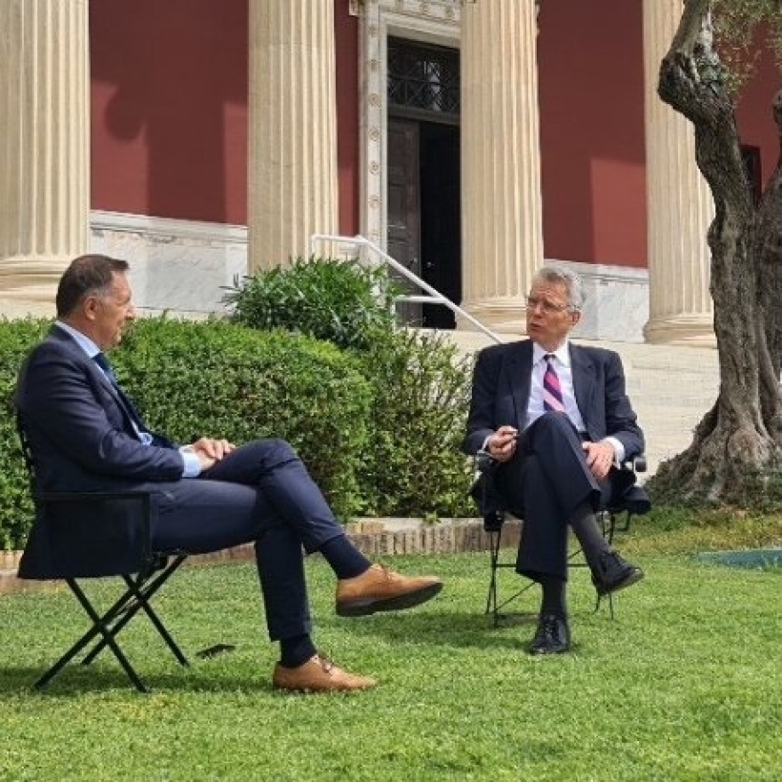 Τζέφρι Πάιατ: Πάντα ανησυχούμε για πιθανό ατύχημα στο Αιγαίο - Στηρίζουμε τις ενέργειες Μητσοτάκη