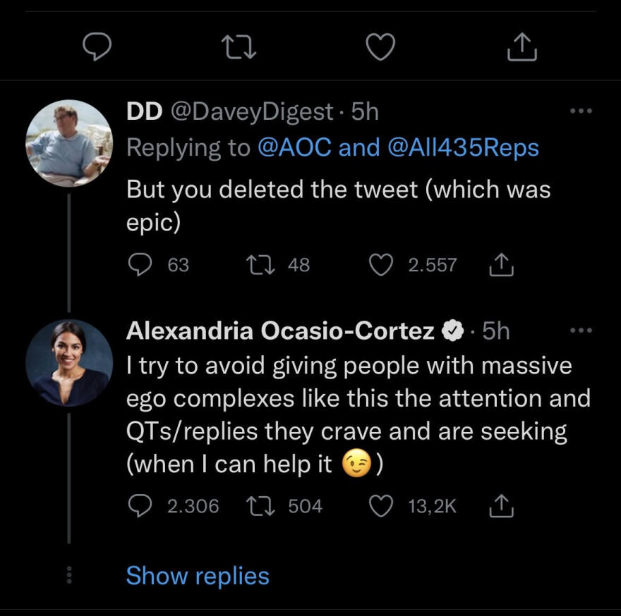 «Μη με φλερτάρεις», λέει ο Έλον Μάσκ κάτω από ανάρτηση της Αλεξάντρια Οκάσιο Κορτέζ - Η αποστομωτική απάντηση της Αμερικανίδας πολιτικού