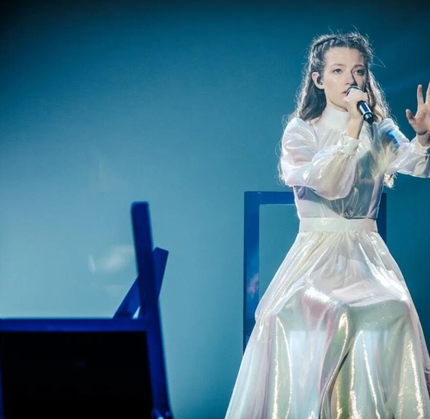 Eurovision 2022: Οι πρώτες φωτογραφίες από την πρόβα της Αμάντα Γεωργιάδη