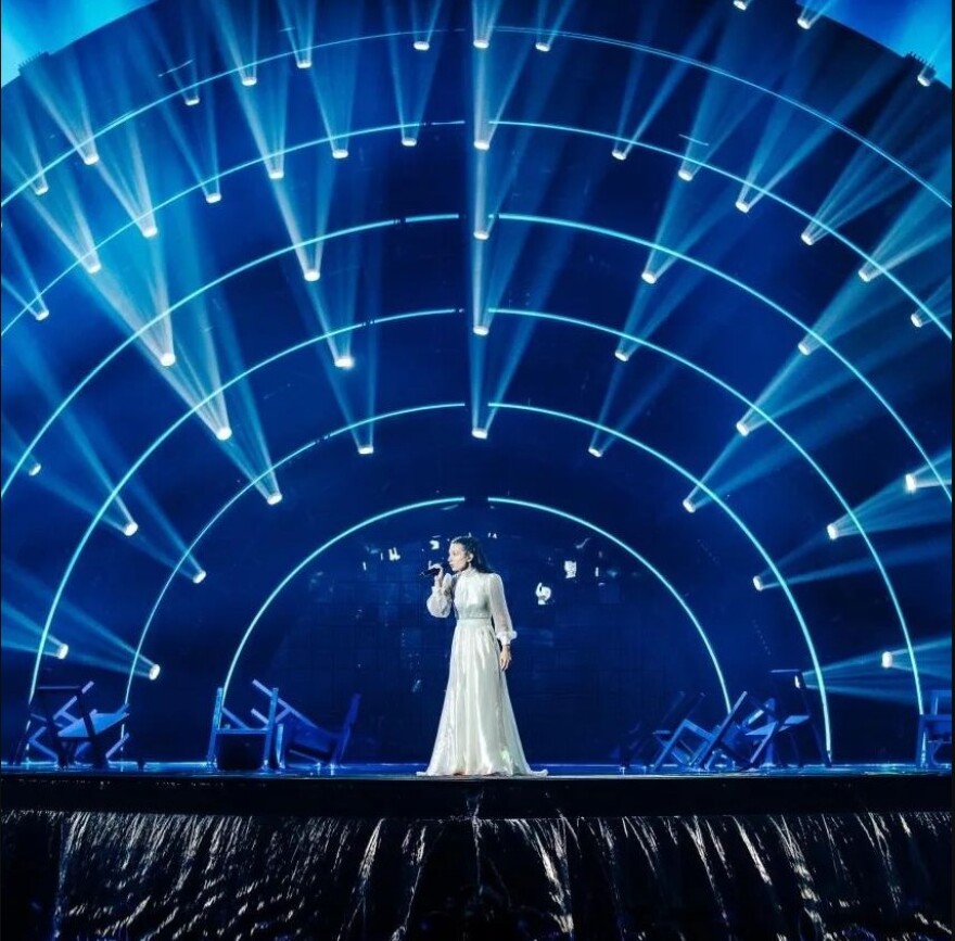 Eurovision 2022: Οι πρώτες φωτογραφίες από την πρόβα της Αμάντα Γεωργιάδη