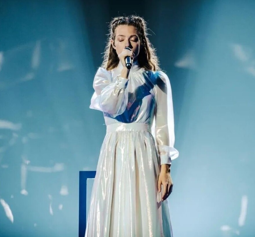 Eurovision 2022: Οι πρώτες φωτογραφίες από την πρόβα της Αμάντα Γεωργιάδη