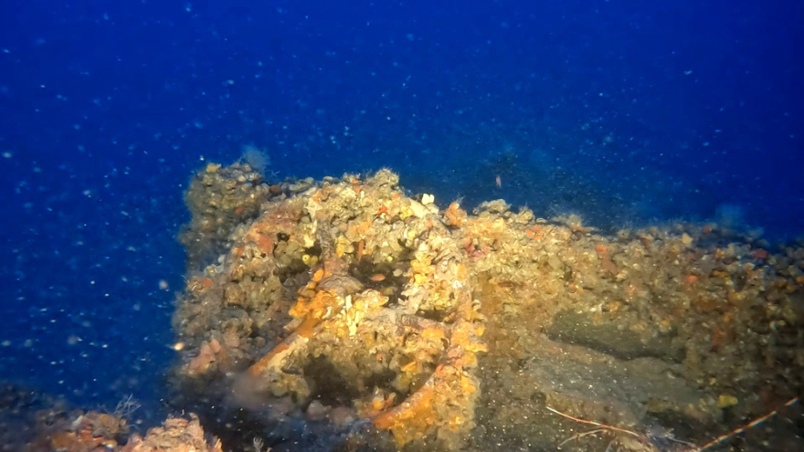 Εντυπωσιακές εικόνες από το ναυάγιο «Τρεις Ιεράρχαι» - Τα ίχνη του είχαν χαθεί εδώ και μισό αιώνα