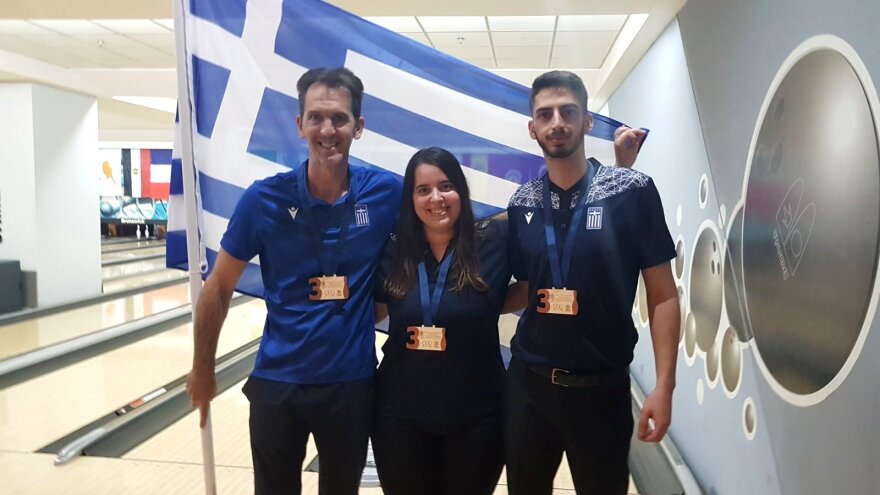 Δύο χάλκινα μετάλλια για την Ελλάδα στην πρεμιέρα του Mεσογειακού Πρωταθλήματος Μπόουλινγκ
