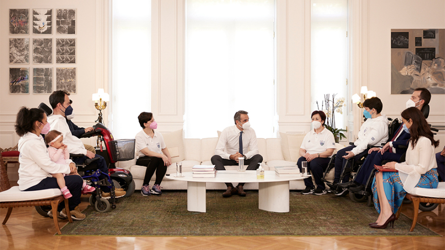 Μητσοτάκης: Κάνουμε πράξη το πρόγραμμα «Προσωπικός Βοηθός για Άτομα με Αναπηρία»