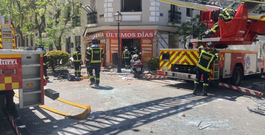 Ισχυρή έκρηξη από διαρροή αερίου σε κτίριο στη Μαδρίτη με δυο νεκρούς και 18 τραυματίες - Δείτε βίντεο