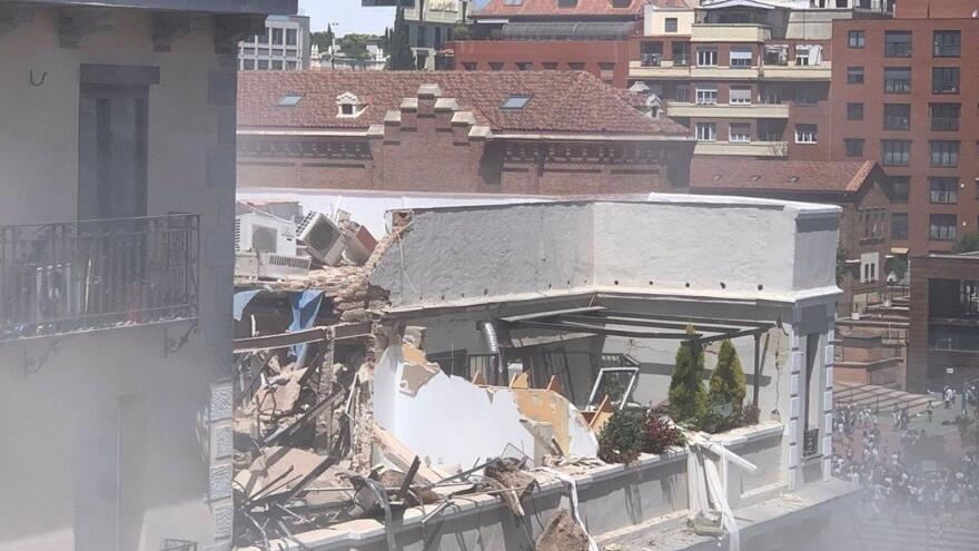 Ισχυρή έκρηξη από διαρροή αερίου σε κτίριο στη Μαδρίτη με δυο νεκρούς και 18 τραυματίες - Δείτε βίντεο