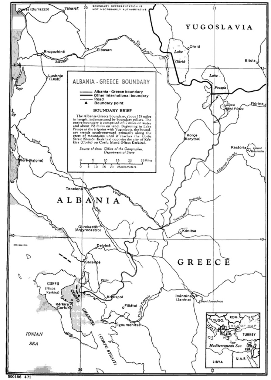 Τα ελληνοαλβανικά σύνορα και η χάραξή τους (1912-1925)