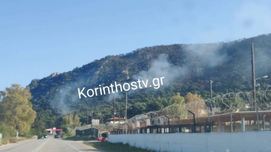 Πυρκαγιά σε δασική έκταση στις Κεχριές