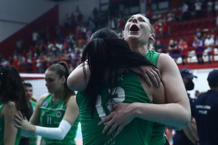 Βόλεϊ γυναικών, Ολυμπιακός - Παναθηναϊκός 1-3: Πρωταθλήτριες μετά από 11 χρόνια - Δείτε βίντεο 