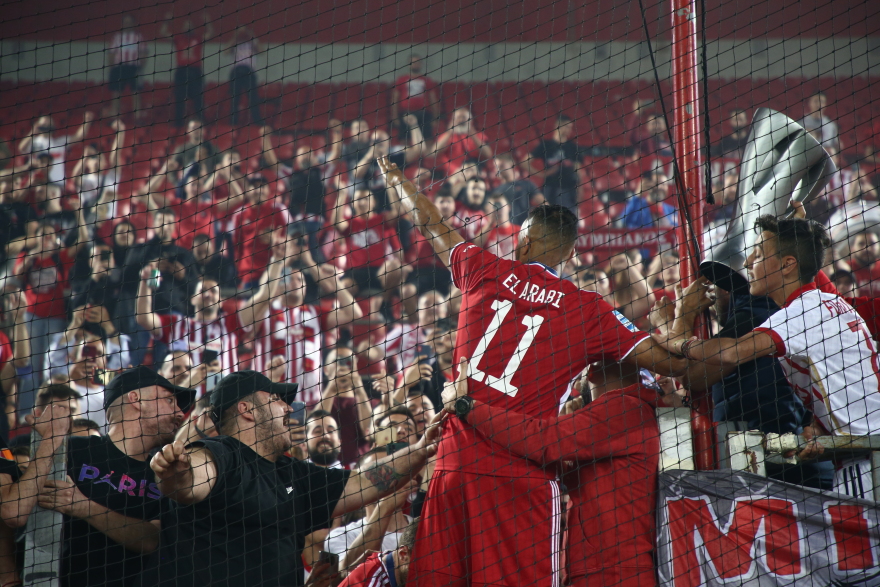  Ολυμπιακός: Η απονομή της κούπας στους πρωταθλητές 