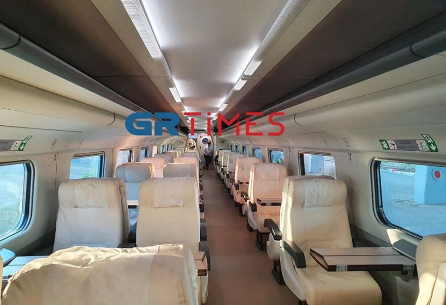 ΤΡΑΙΝΟΣΕ: Ντεμπούτο για το «ETR 470» που φέρνει... πιο κοντά Αθήνα και Θεσσαλονίκη (φωτογραφίες)