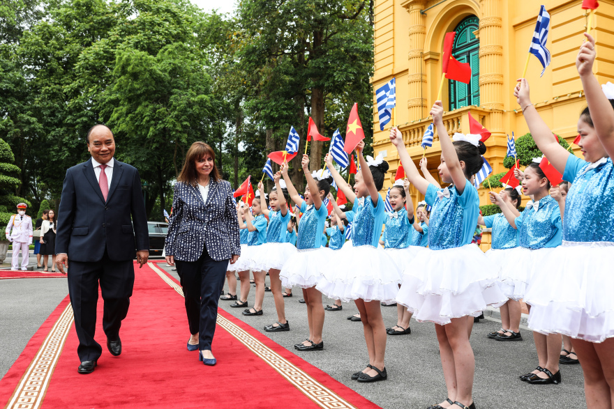 Σακελλαροπούλου: Ελλάδα και Βιετνάμ έχουν στενή φιλία πάνω σε κοινές αξίες