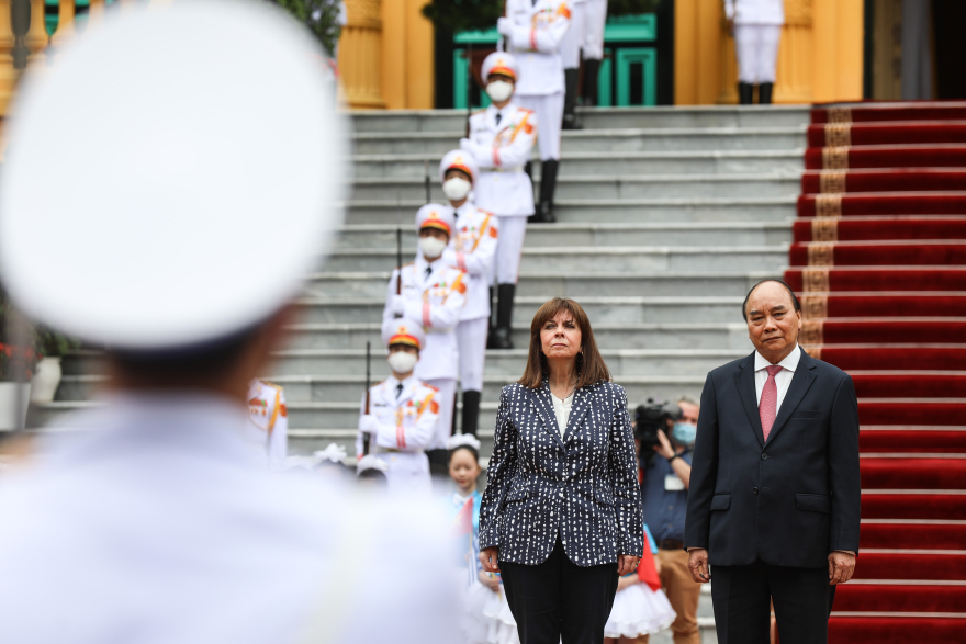 Σακελλαροπούλου: Ελλάδα και Βιετνάμ έχουν στενή φιλία πάνω σε κοινές αξίες