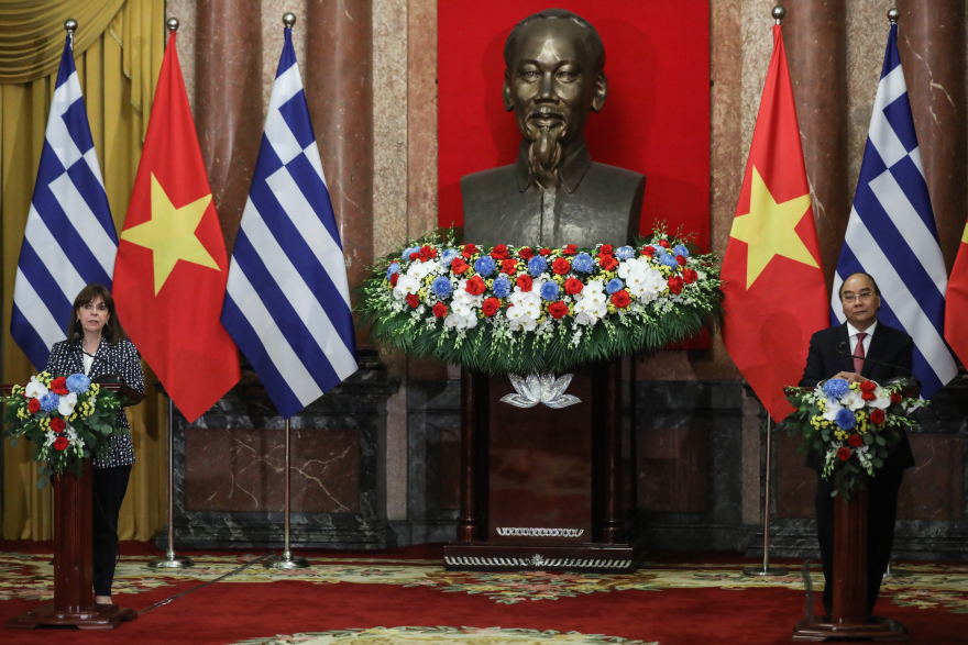 Σακελλαροπούλου: Ελλάδα και Βιετνάμ έχουν στενή φιλία πάνω σε κοινές αξίες
