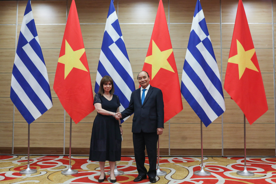 Σακελλαροπούλου: Ελλάδα και Βιετνάμ έχουν στενή φιλία πάνω σε κοινές αξίες