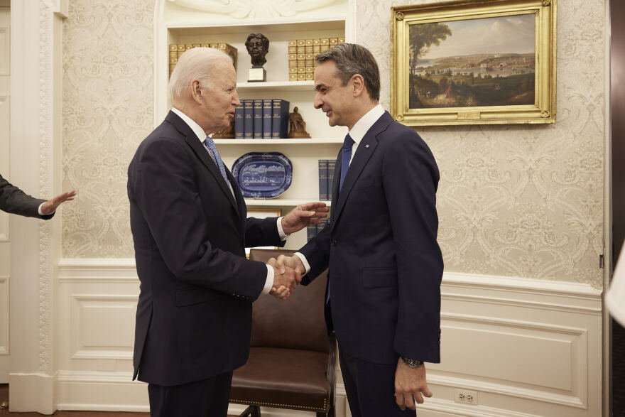 Λευκός Οίκος - Μπάιντεν σε Μητσοτάκη: Η σχέση Ελλάδας-ΗΠΑ είναι πιο σημαντική από ποτέ
