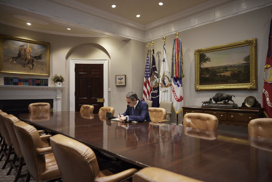 Λευκός Οίκος - Μπάιντεν σε Μητσοτάκη: Η σχέση Ελλάδας-ΗΠΑ είναι πιο σημαντική από ποτέ