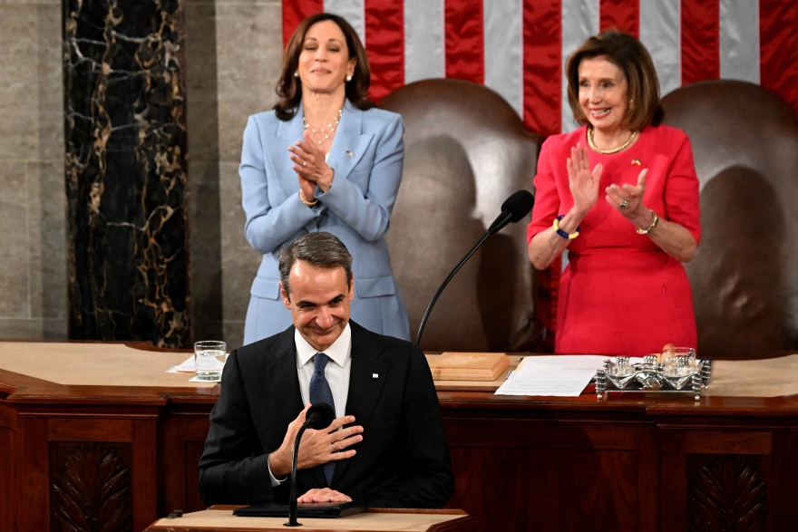 Μητσοτάκης στο Κογκρέσο των ΗΠΑ: Να σταματήσουν άμεσα οι υπερπτήσεις - Δεν θα δεχτούμε αμφισβήτηση εθνικής κυριαρχίας