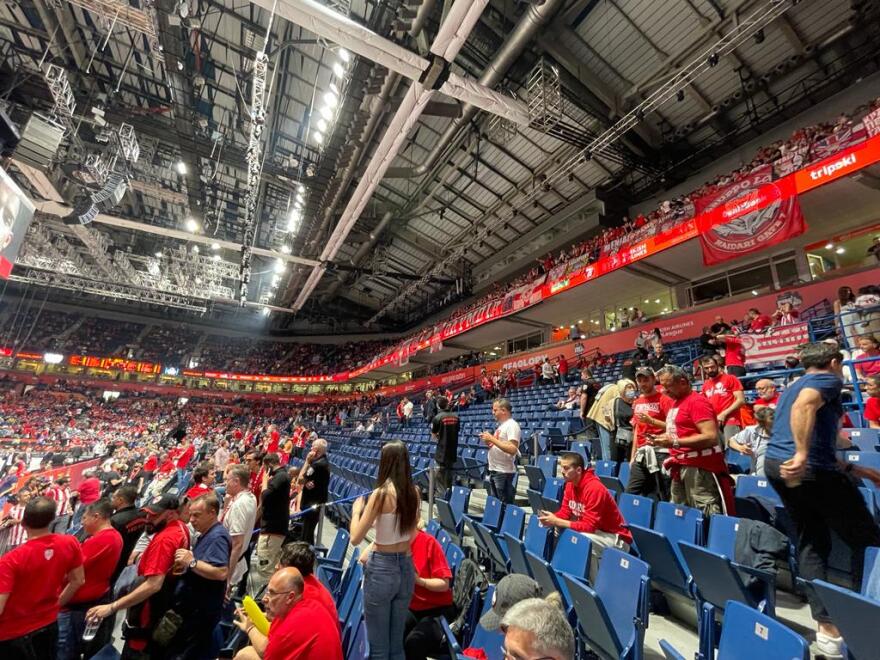 Euroleague: Κατάληψη από τους οπαδούς του Ολυμπιακού στη Stark Arena